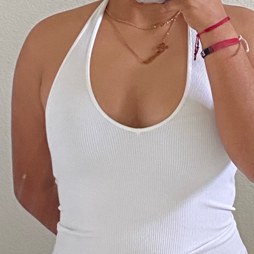 Wrapped on the neck top